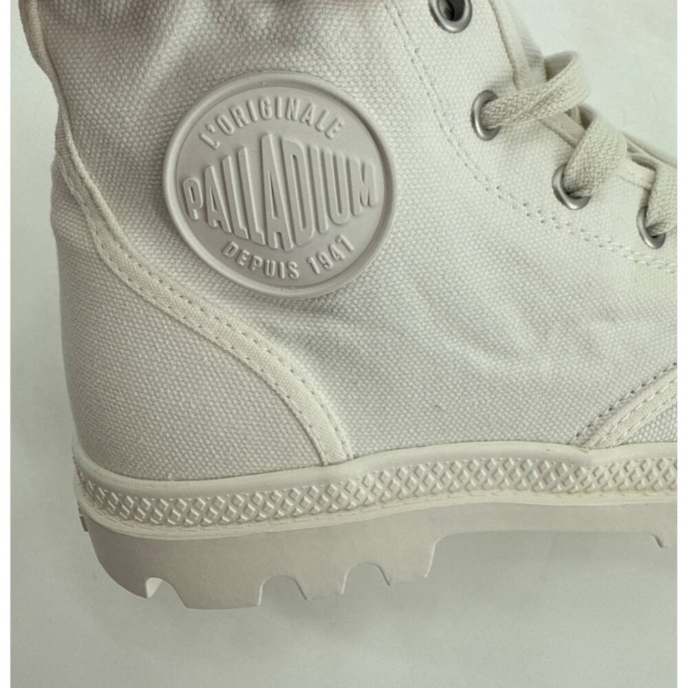 Palladium Womens Pampa Hi Sneakers Size 9 Star White Medium High-Top Boot - Picture 7 of 11